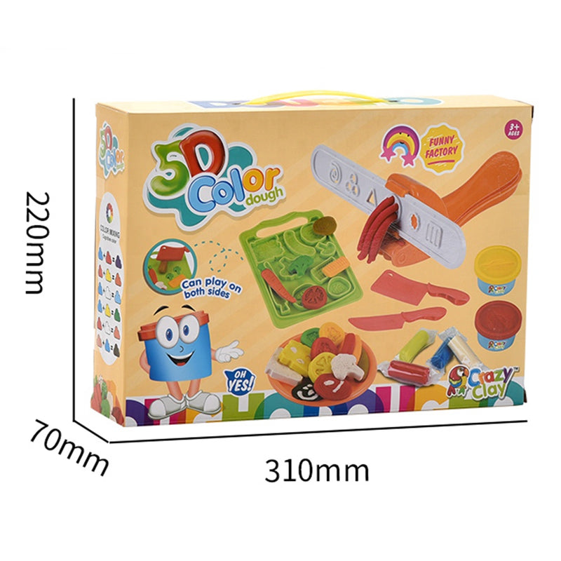 Kit d’accessoires pâte à modeler – Ensemble « Petite cuisine DIY »