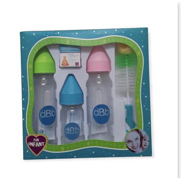 Lot de 3 Biberons en Verre dBb Remond – 260 ml