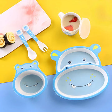 Ensemble de vaisselle “Chicken Kids” – Fibre de bambou